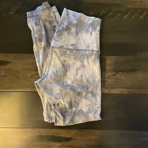 Lululemon tie dye align leggings